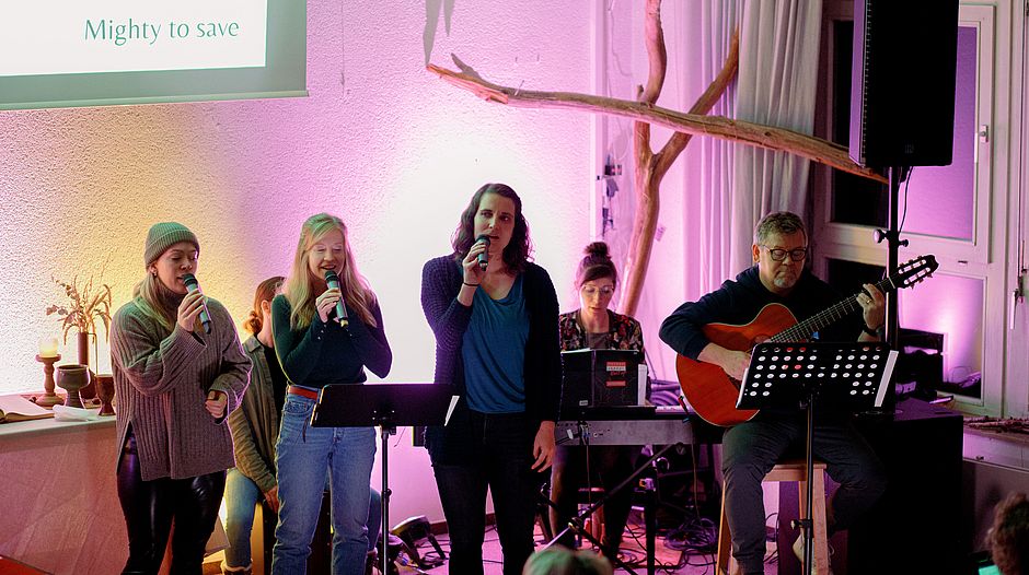 Musikalische Begleitung vom Kollegium der CVJM-Hochschule