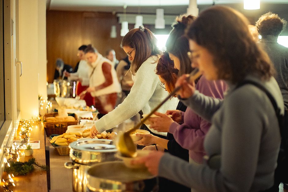 Feier nach dem Gottesdienst